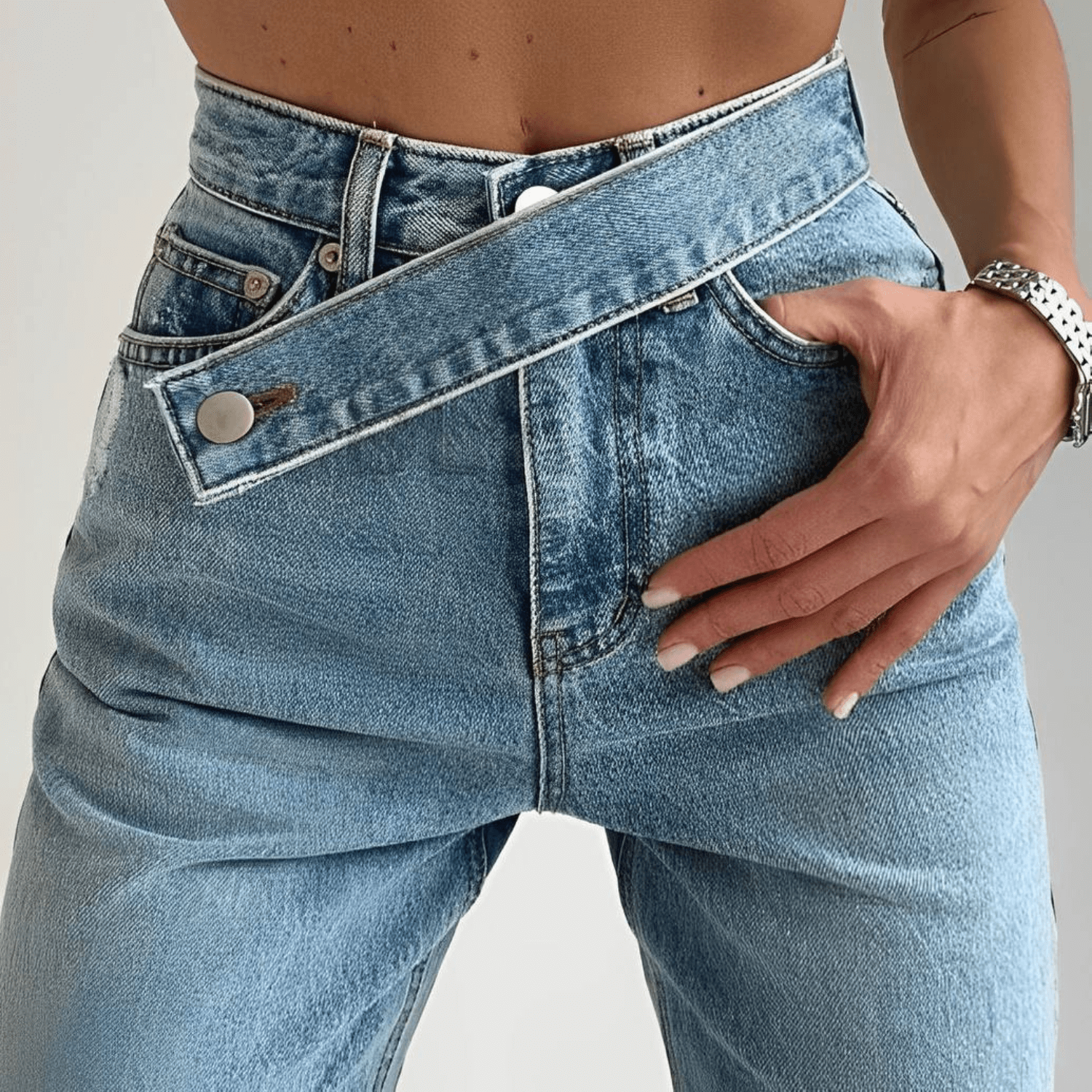 Straight Jeans Pants