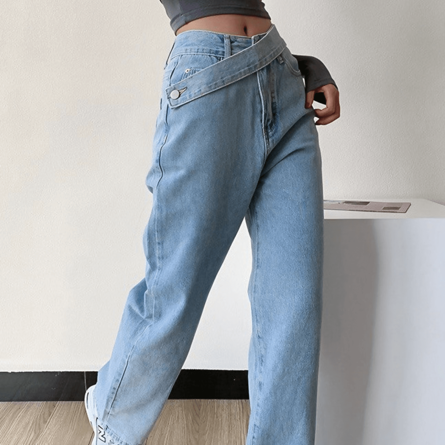 Straight Jeans Pants